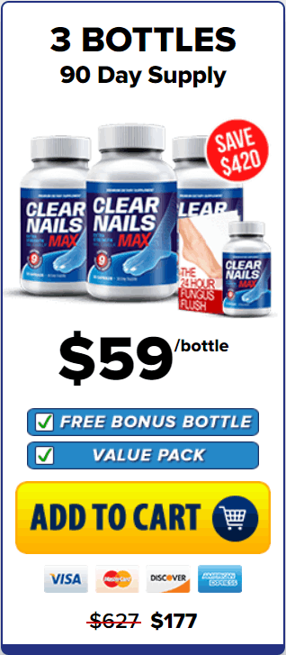 Clear Nails Max 3 Bottles